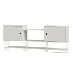 Küchenregal mit 2 Schrankelementen 180x75x30cm