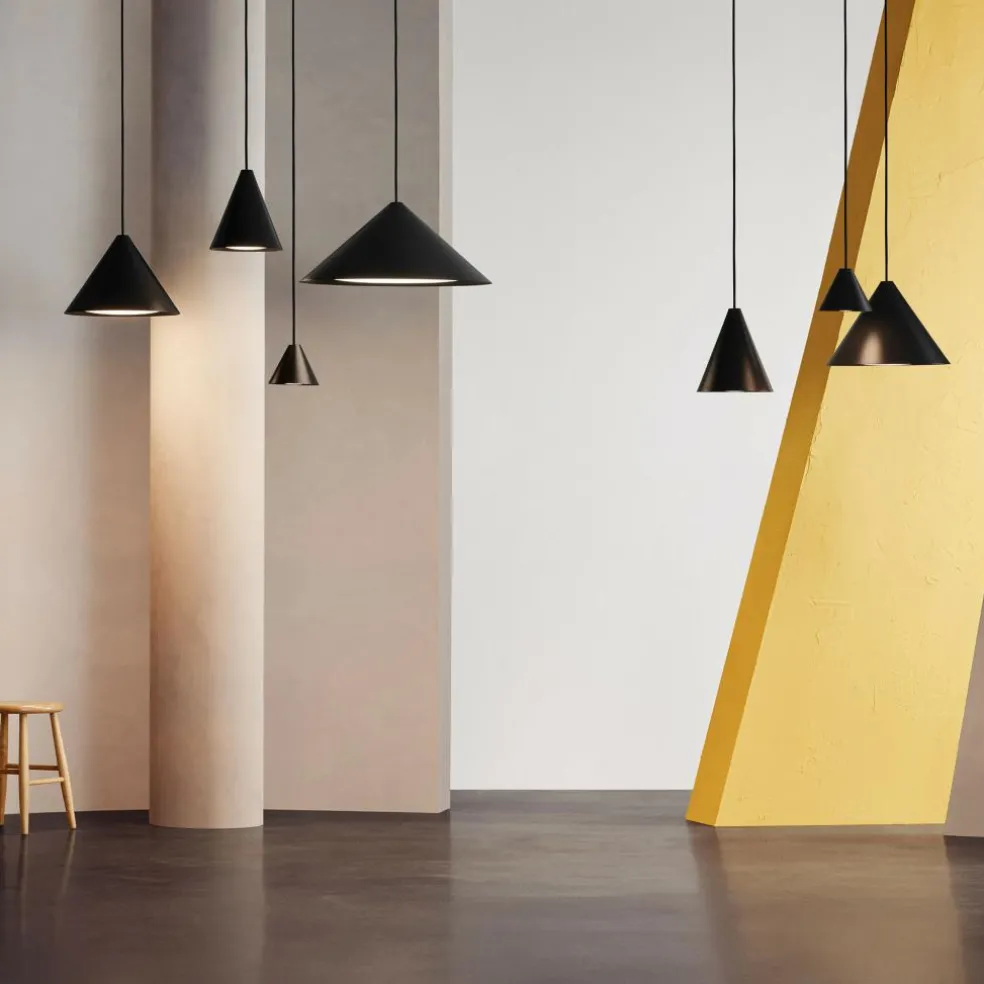 Keglen LED Pendelleuchte Ø 40cm