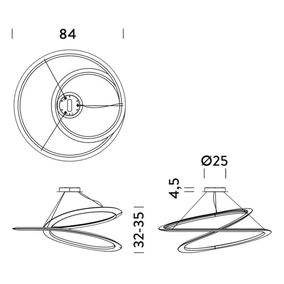 Kepler Minor LED Pendelleuchte