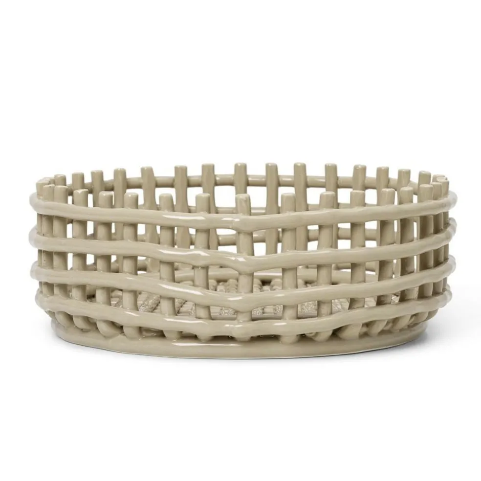 Keramik Centerpiece Obst-/Brotkorb