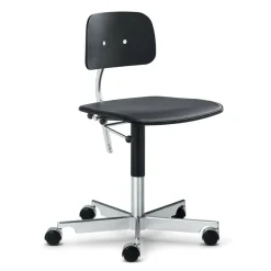Kevi 2533 Bürostuhl mit Ledersitz