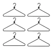 Kleiderbügel 6er Set