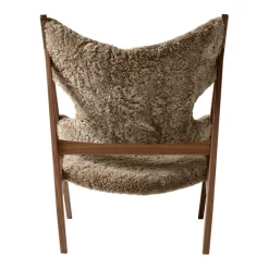 Knitting Lounge Chair Schaffell