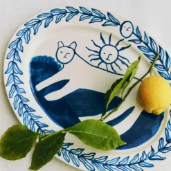 La Pittura Servierplatte oval