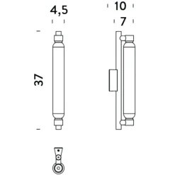 La Roche LED Wandleuchte