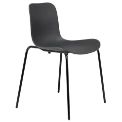 Langue Stack Stuhl Gestell schwarz