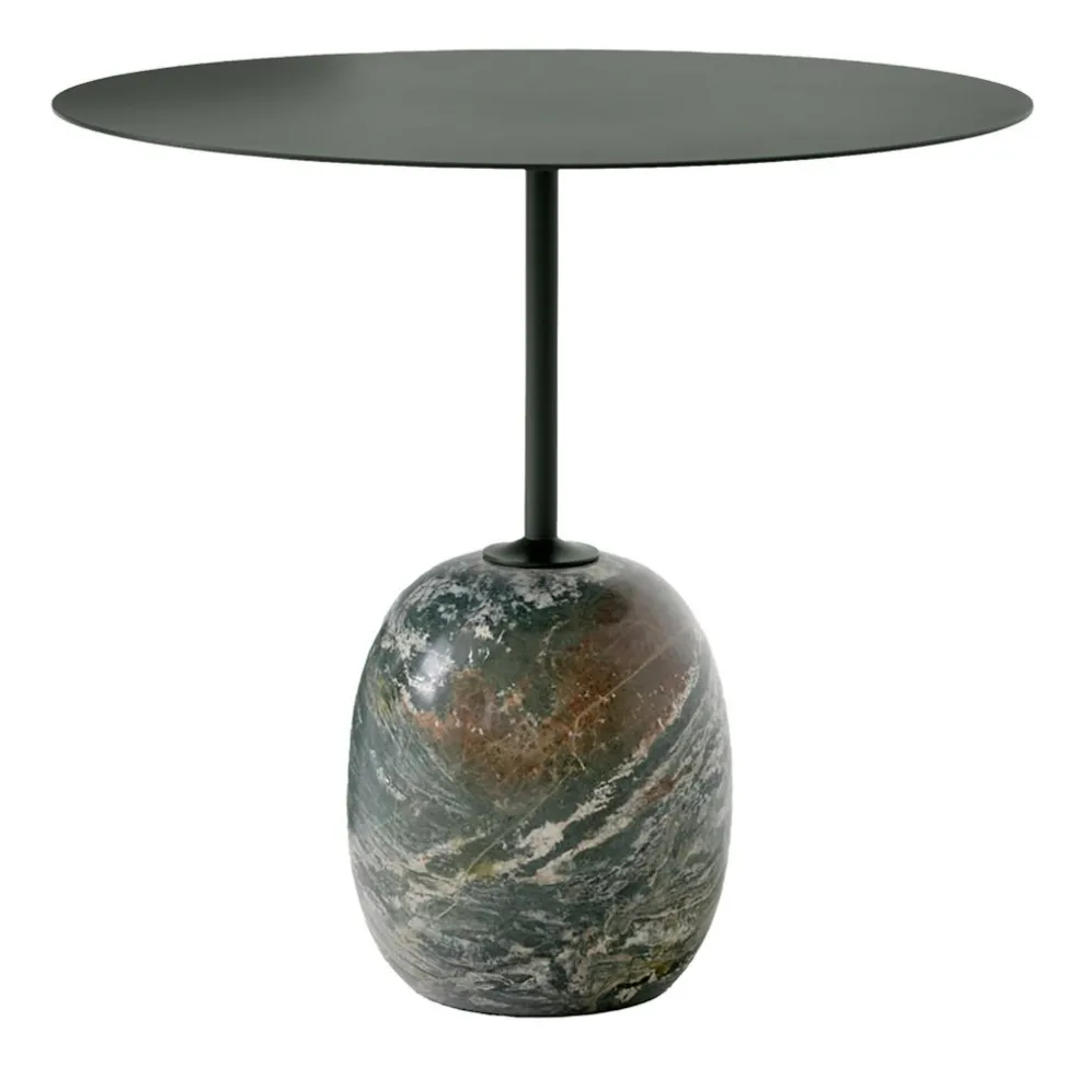 Lato LN9 Beistelltisch Platte Stahl Oval