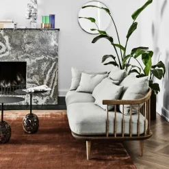 Lato LN9 Beistelltisch Platte Stahl Oval