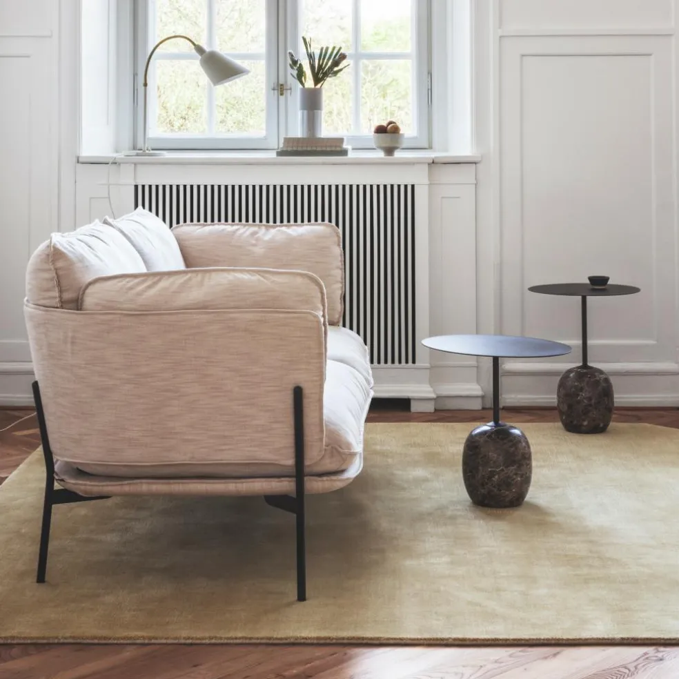 Lato LN9 Beistelltisch Platte Stahl Oval