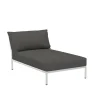 Level 2 Chaise Longue Gestell muted white