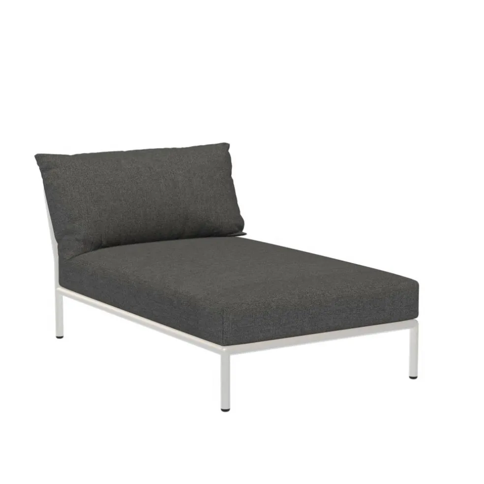 Level 2 Chaise Longue Gestell muted white