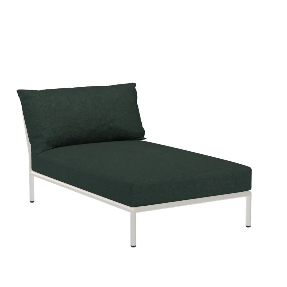 Level 2 Chaise Longue Gestell muted white