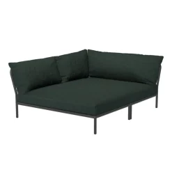 Level 2 Cozy Gartensofa links Gestell dunkelgrau
