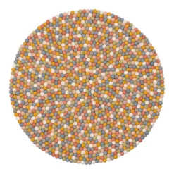 Liese Filzkugelteppich