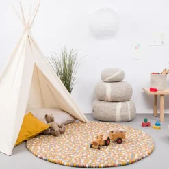 Liese Filzkugelteppich