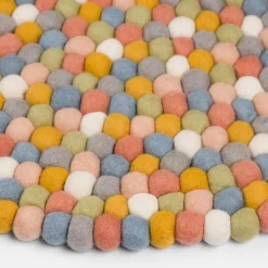 Liese Filzkugelteppich