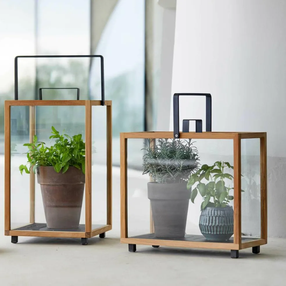 Lighthouse Laterne Teak