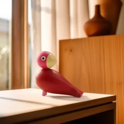 Limited Edition 2024 Holzfigur Singvogel Flora