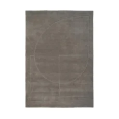 Lineal Poem Wollteppich 170x240cm