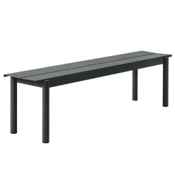 Linear Steel Gartenbank 170cm