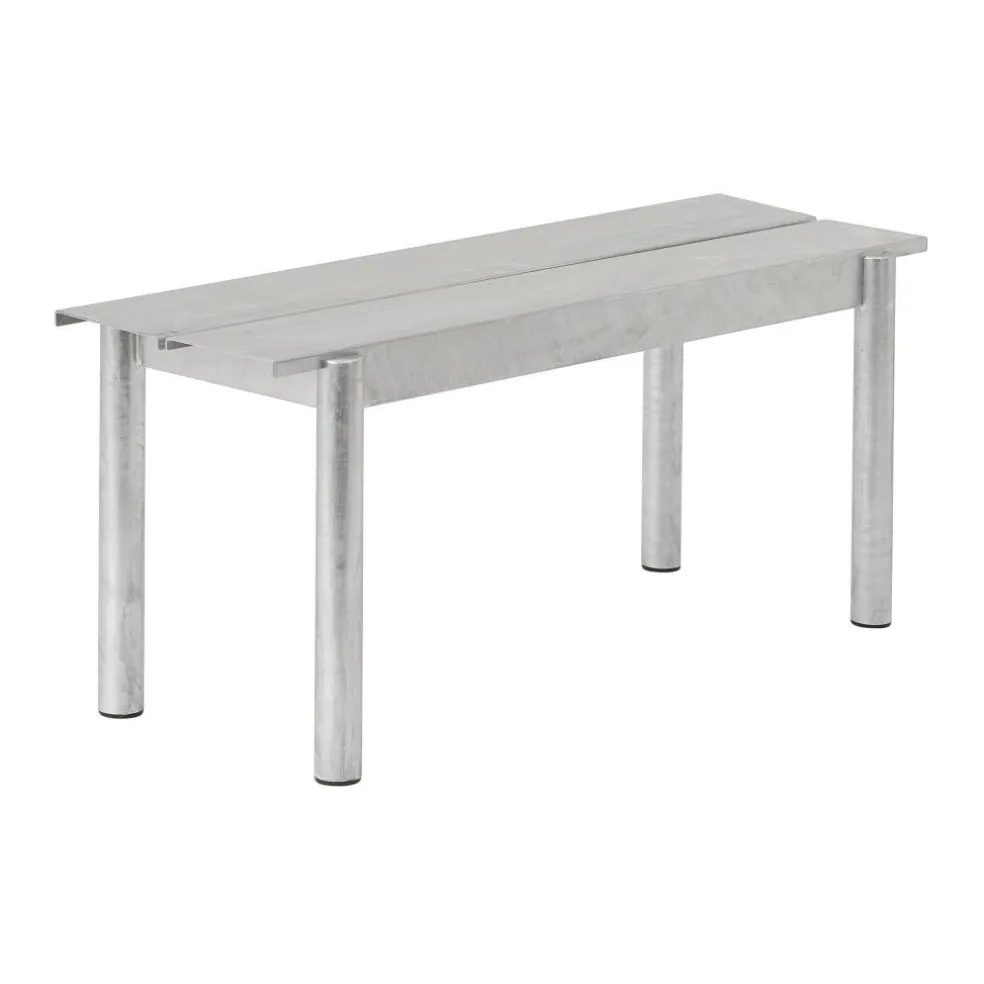 Linear Steel Gartenbank 110cm
