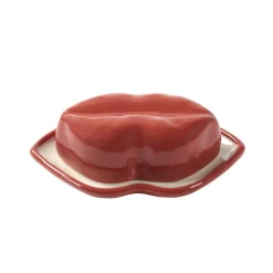 Lips Schale mit Deckel
