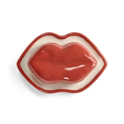 Lips Schale mit Deckel