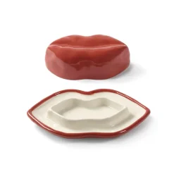 Lips Schale mit Deckel