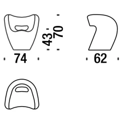 Little Albert Outdoor Sessel