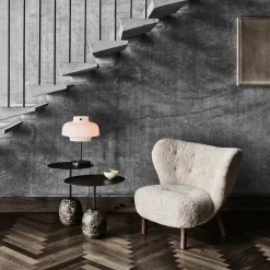 Little Petra VB1 Loungesessel Gestell Eiche