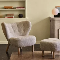 Little Petra VB1 Loungesessel Gestell Eiche