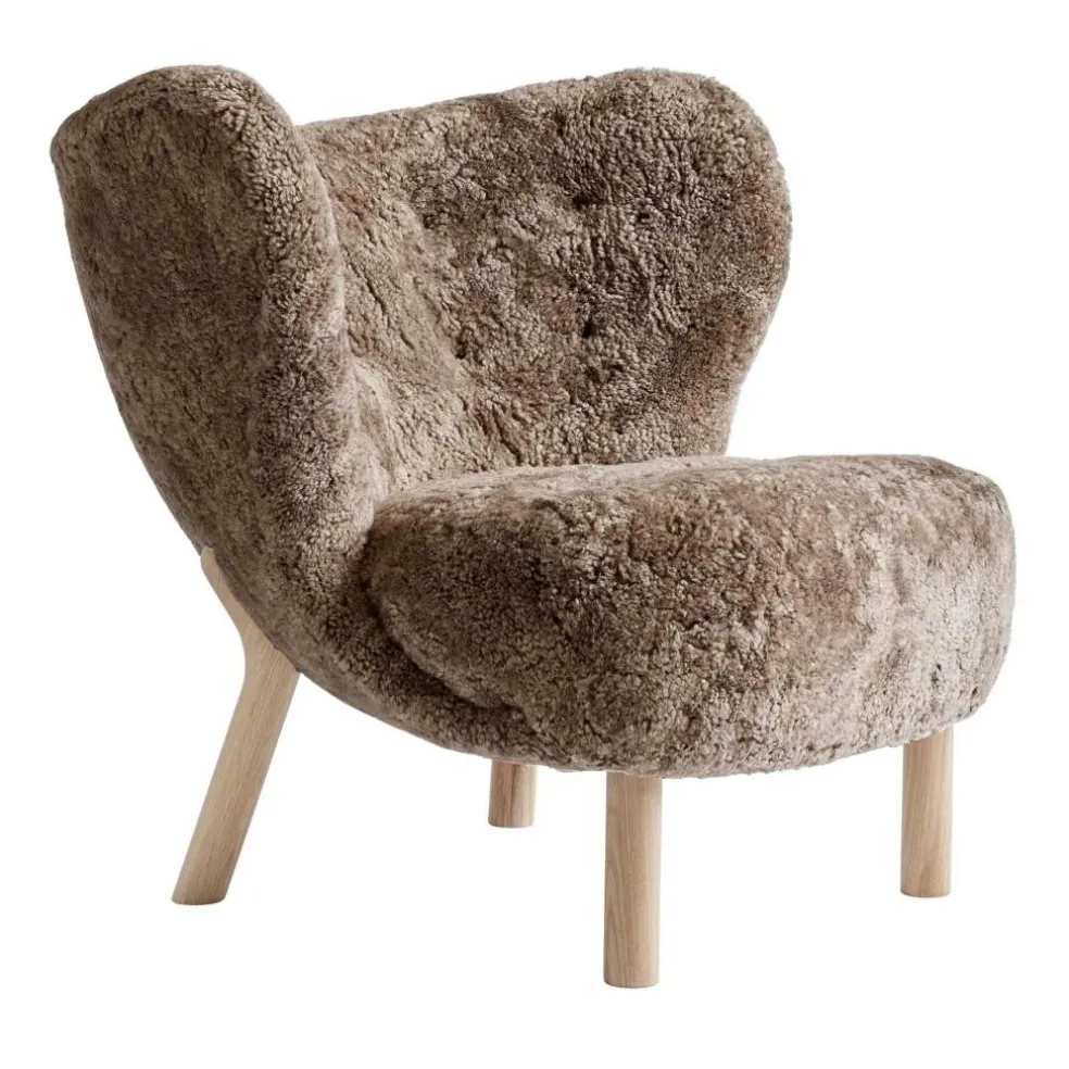 Little Petra VB1 Loungesessel Gestell Eiche