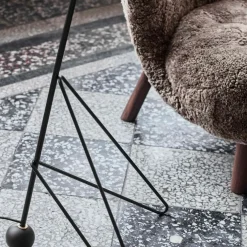 Little Petra VB1 Loungesessel Gestell Walnuss