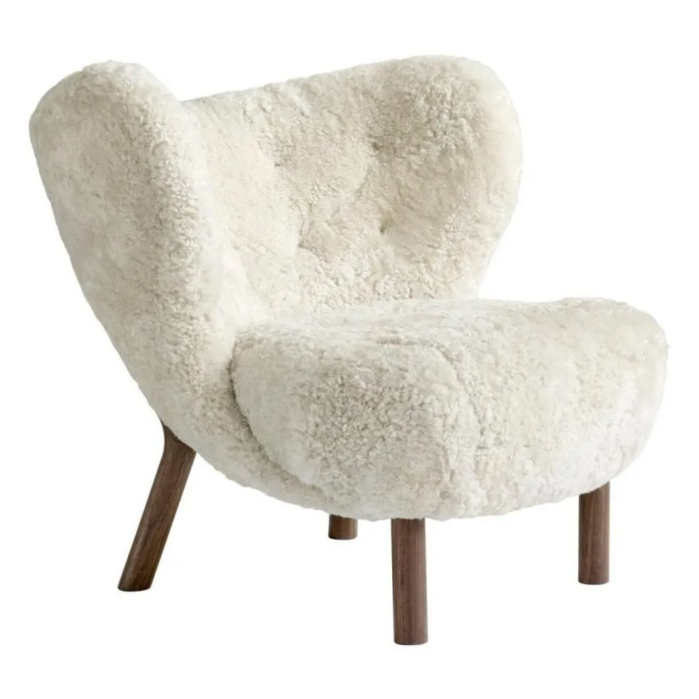 Little Petra VB1 Loungesessel Gestell Walnuss