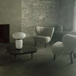 Little Petra VB1 Loungesessel Gestell Walnuss