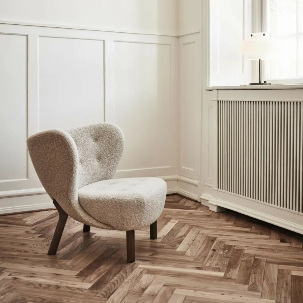 Little Petra VB1 Loungesessel Gestell Walnuss