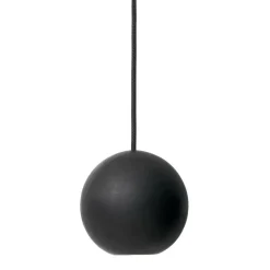 Liuku Ball Pendelleuchte schwarz