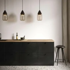 Liuku Drop Pendelleuchte schwarz