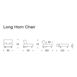 Long Horn Deluxe Excess Sessel