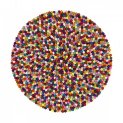 Lotte Filzkugelteppich