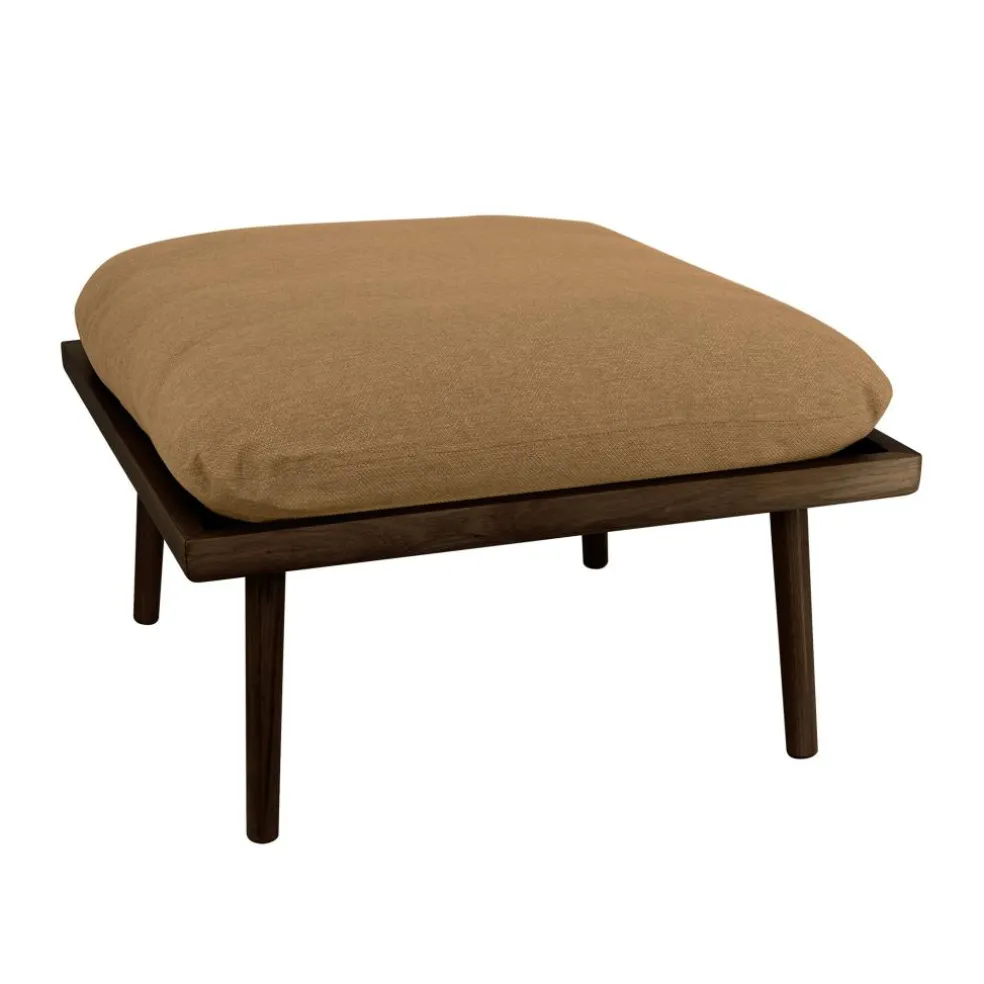 Lounge Around Shuffle Pouf Gestell Eiche dunkel