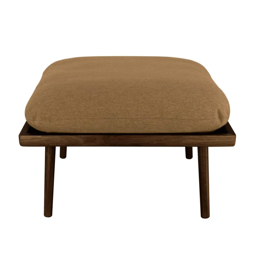 Lounge Around Shuffle Pouf Gestell Eiche dunkel