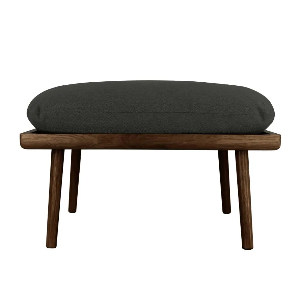Lounge Around Shuffle Pouf Gestell Eiche dunkel