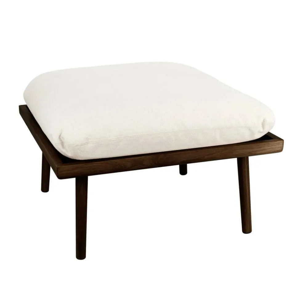 Lounge Around Shuffle Pouf Gestell Eiche dunkel