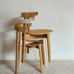 Lunar Stuhl gepolstert