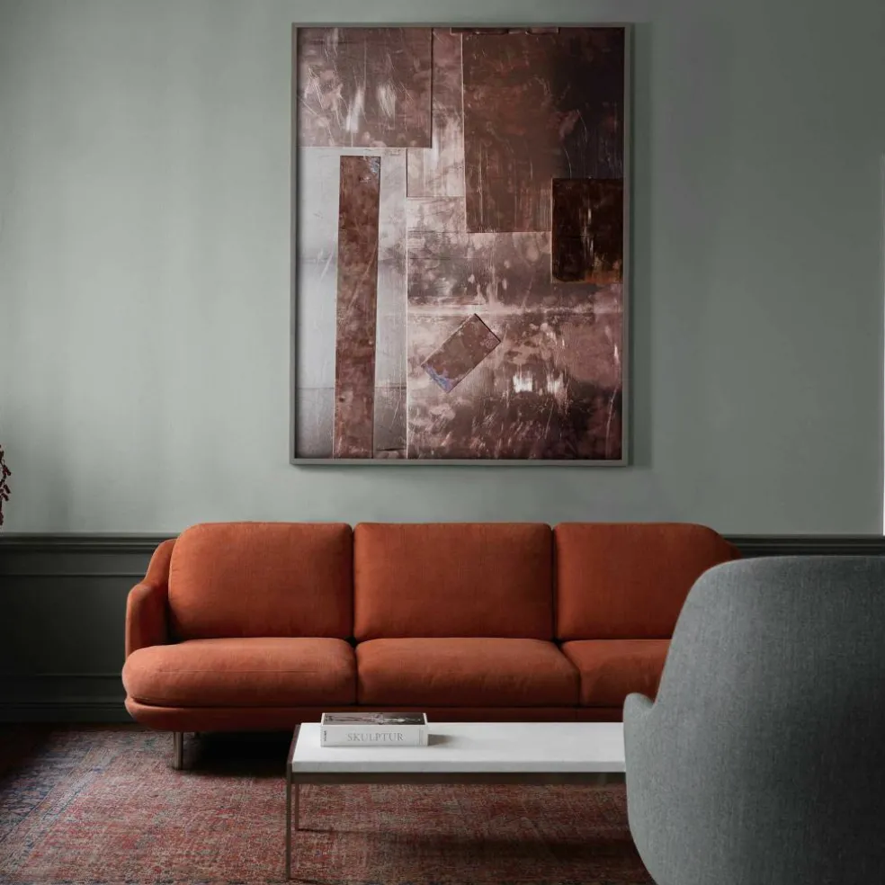 Lune™ JH300 3-Sitzer Sofa Füße Aluminium