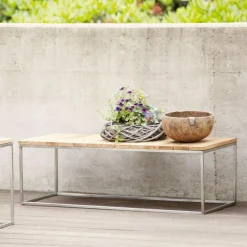 Lux Teakholz Gartenbank/Gartentisch