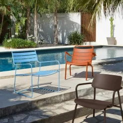 Luxembourg Tiefer Outdoor Sessel