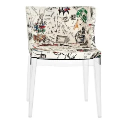 Mademoiselle Stuhl Gestell transparent