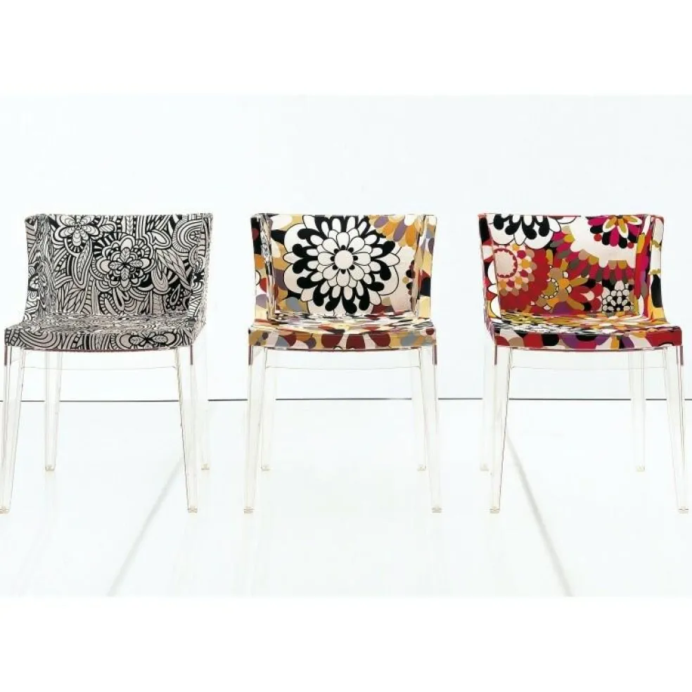 Mademoiselle Stuhl Gestell transparent